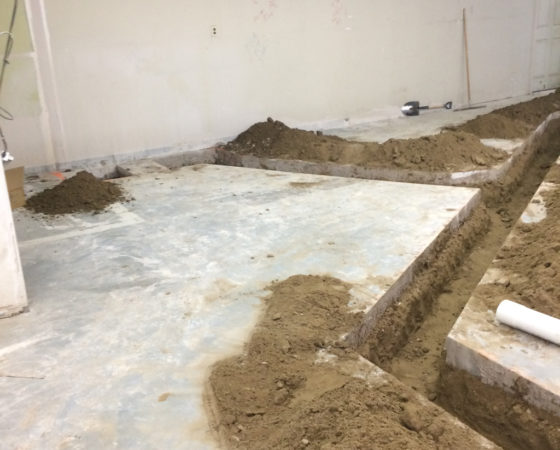 Commercial Drain Installation 2