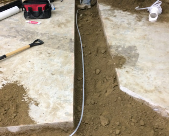 Commercial Drain Installation 4